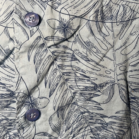 Peter Werth London graphic print short sleeve shirt - Picture 3 of 3